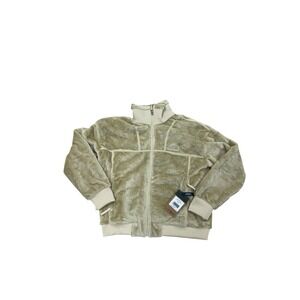 The North Face Osito Lux Jacket, Gravel, NFOA7UQO3X4 Women's Size L